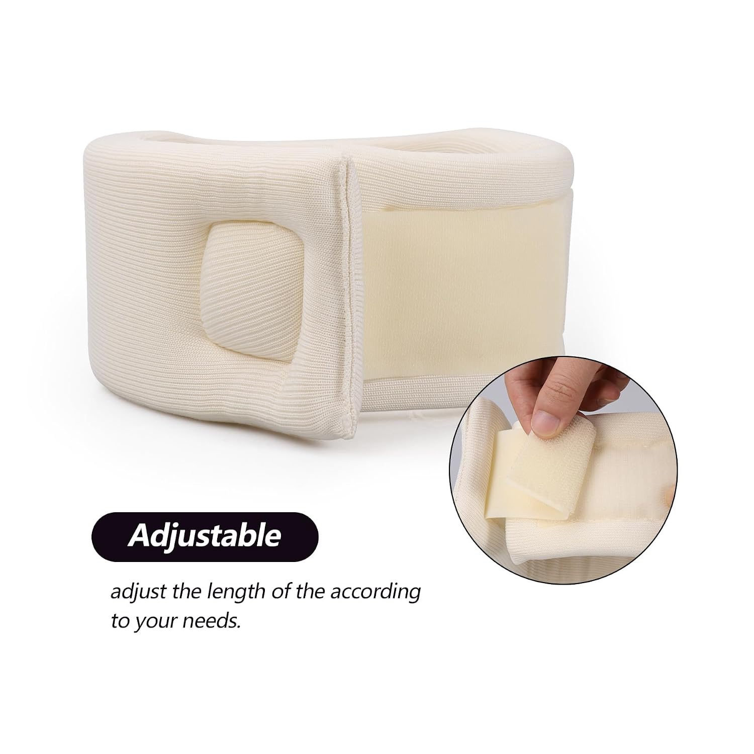 Thumbnail 5 de Cozyhealth Soft Foam Neck Brace: Adjustable Cervical Collar for Pain Relief and Sleep Support