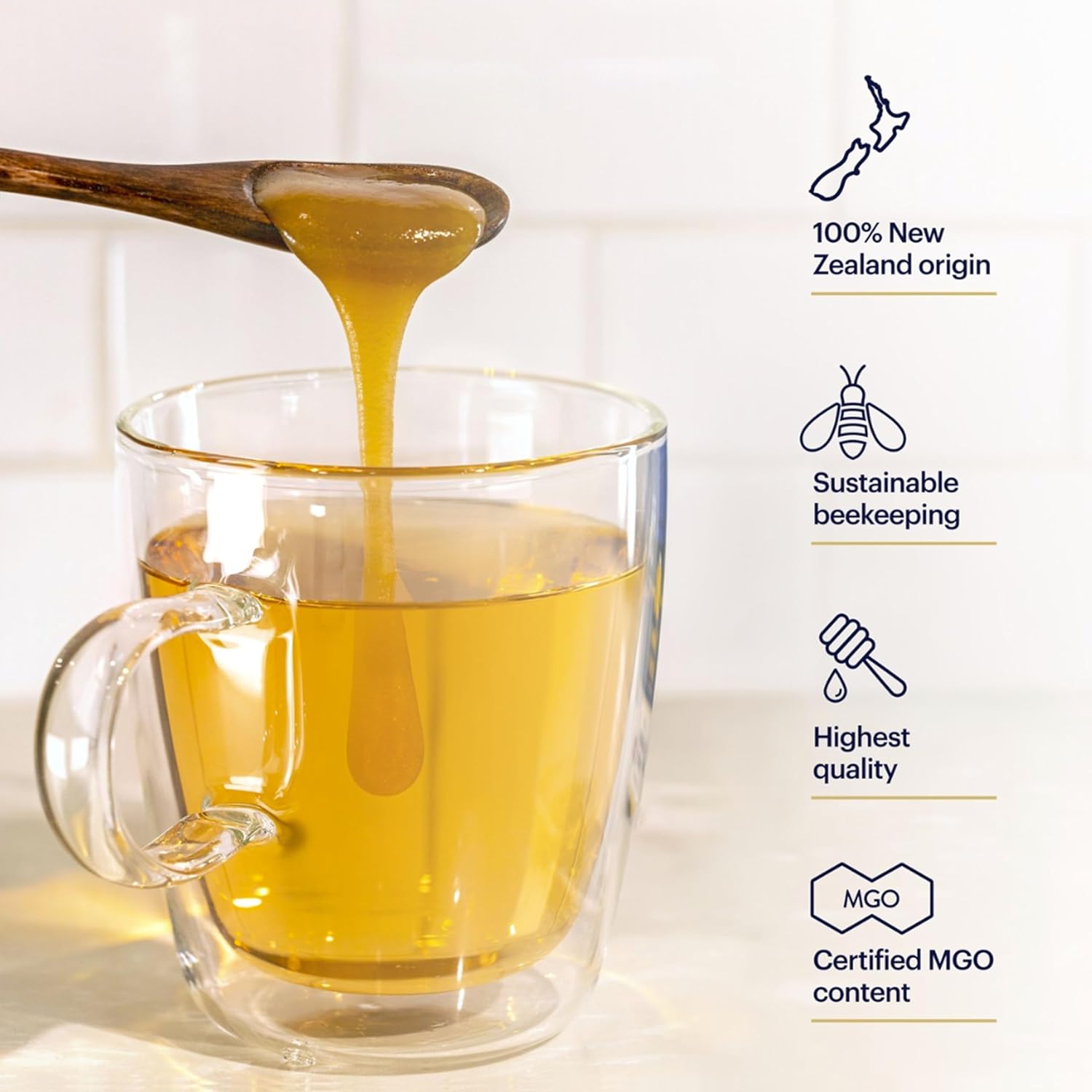 Thumbnail 5 de Manuka Health Miele di Manuka MGO 550+ 250 g – Miele 100% puro dalla Nuova Zelanda