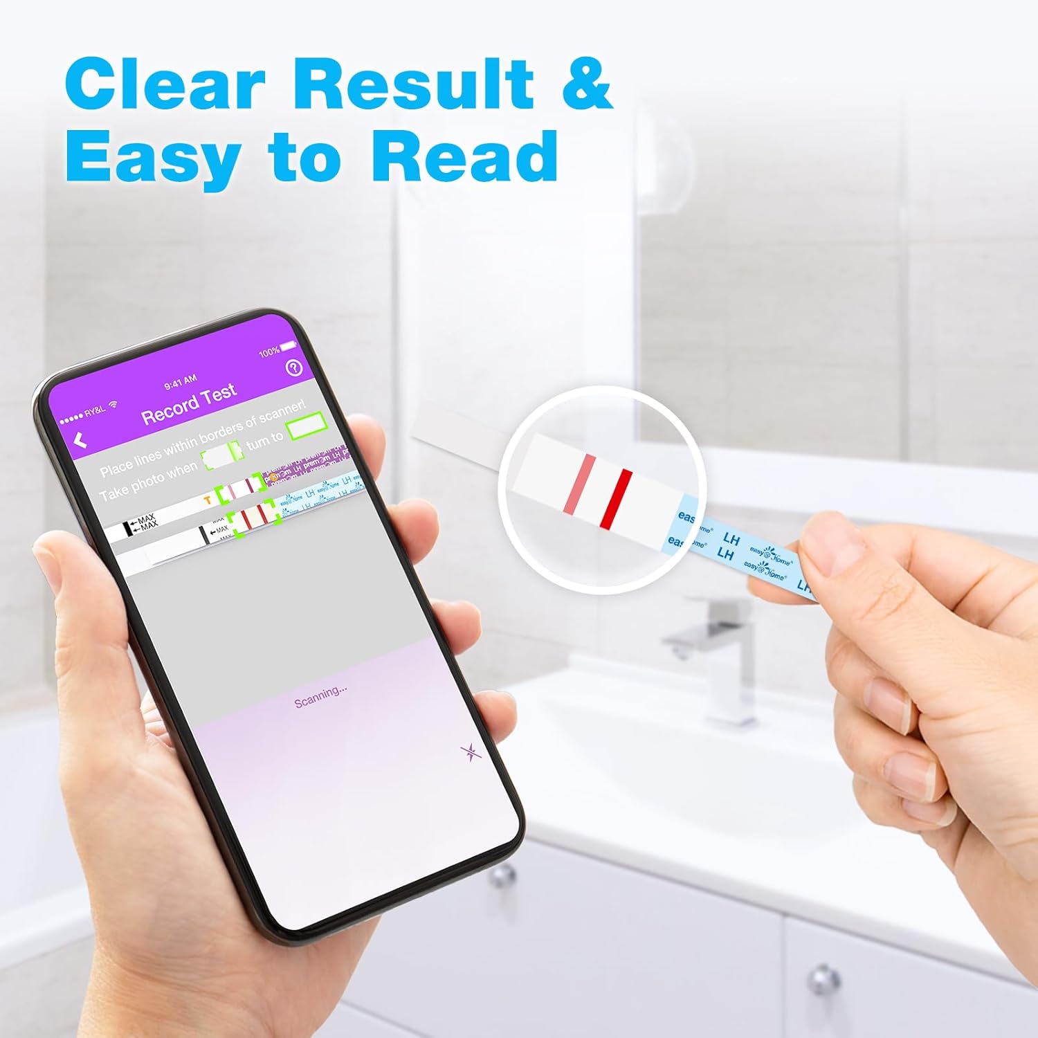 Thumbnail 5 de Easy@Home Ovulation Test Strips 40LH