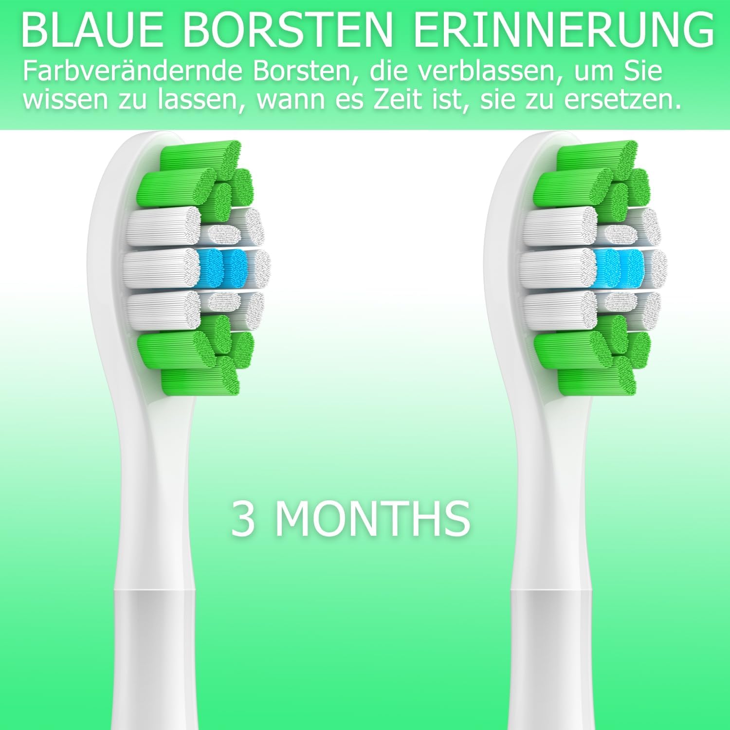 Thumbnail 4 de 12 Ersatzbürstenköpfe für Philips Sonicare – kompatibel mit Sonicare Handgriffen (weiß)