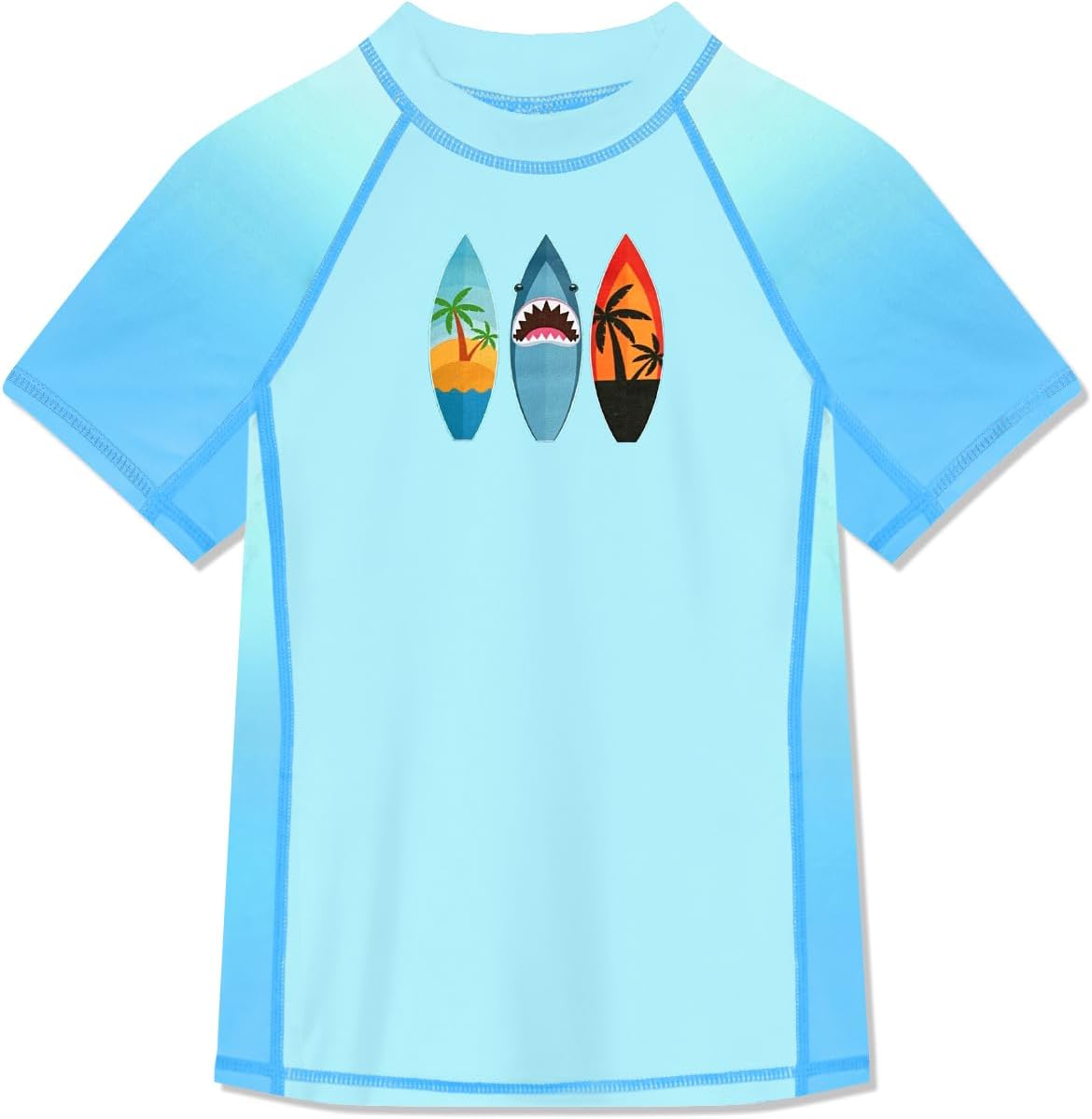 Thumbnail 6 de BesserBay Jungen Rashguard Shirt UPF 50+ Kurzarm – UV-Schutz und schnelltrocknendes Schwimmshirt