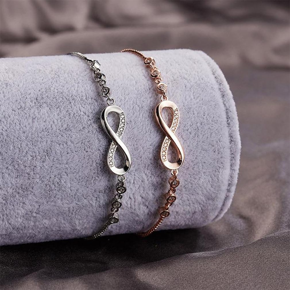 Detalle de Apocalyptic-K Zirkonia Armband für Frauen – verstellbares Tennisarmband mit 6A Cubic Zirconia