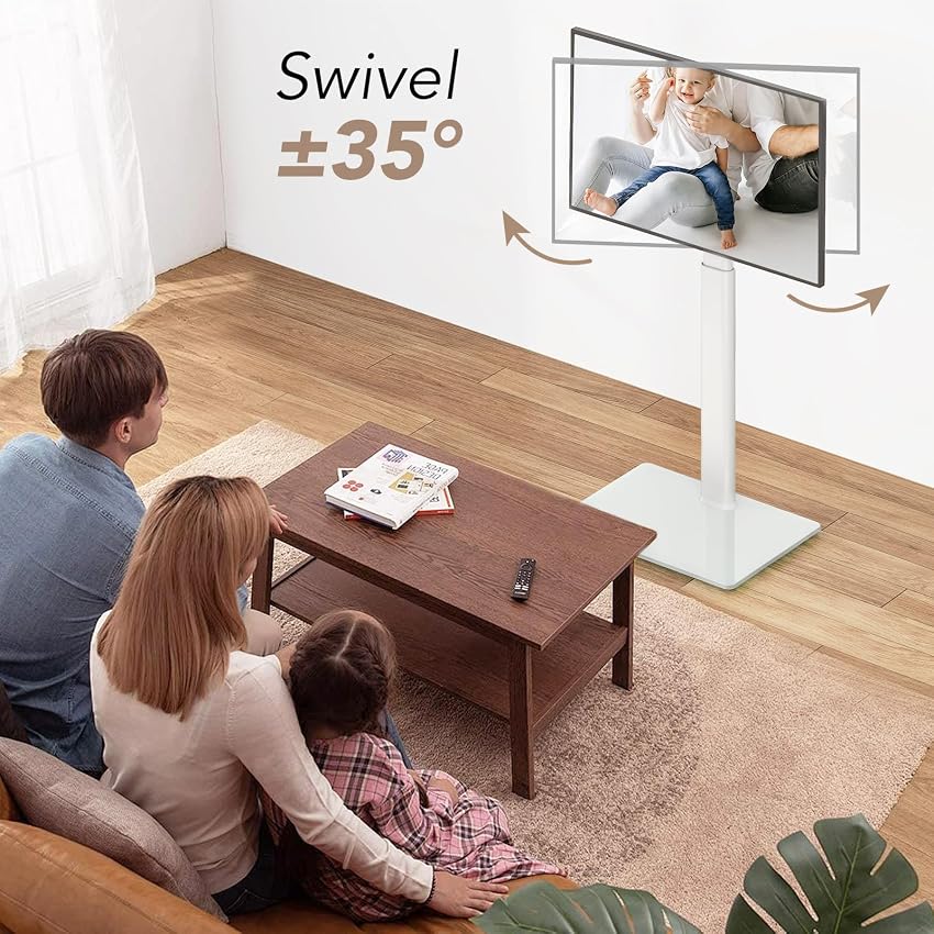 Detalle 2 de AX WABER TV Floor Stand 9-Level Height, 70° Tilt