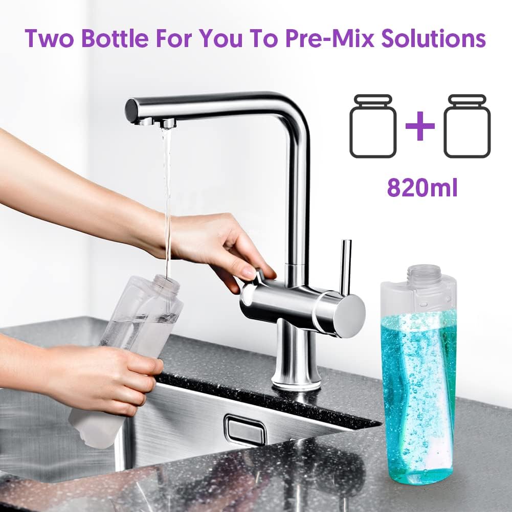 Thumbnail 4 de MEXERRIS Spray Mop for Cleaning Floors — 360° Rotatable Wet & Dry Mop with 3 Reusable Pads and 2 Refill Bottles