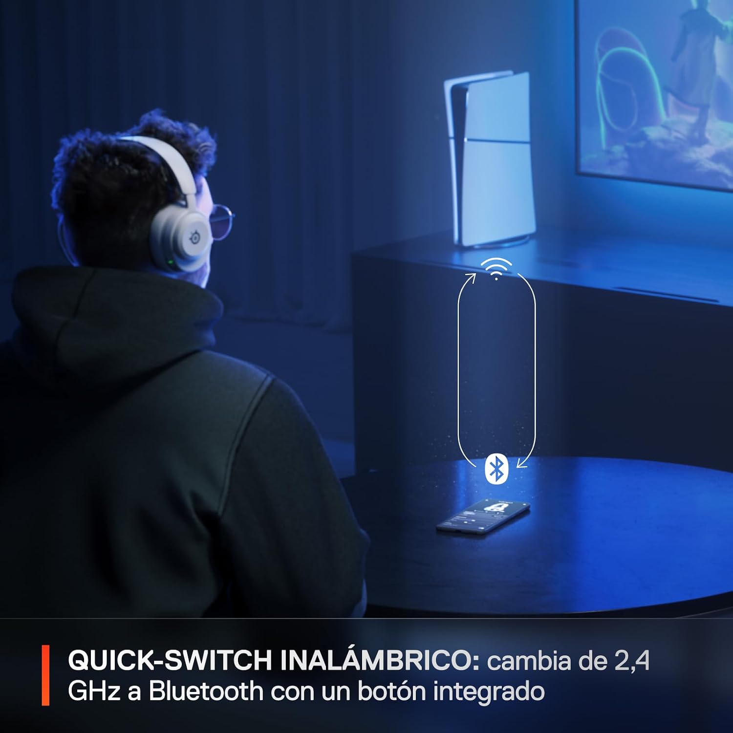 Thumbnail 3 de SteelSeries Arctis Nova 5P: cascos PS5 inalámbricos