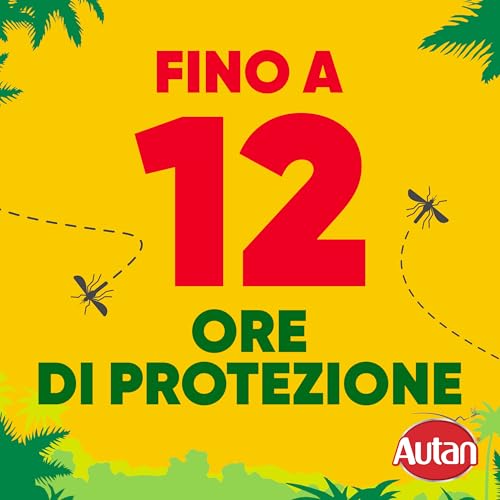 Detalle de Autan Zecche e Tafani Vapo, Spray Antizanzare 2 x 100 ml: protezione rapida e resistente all’acqua