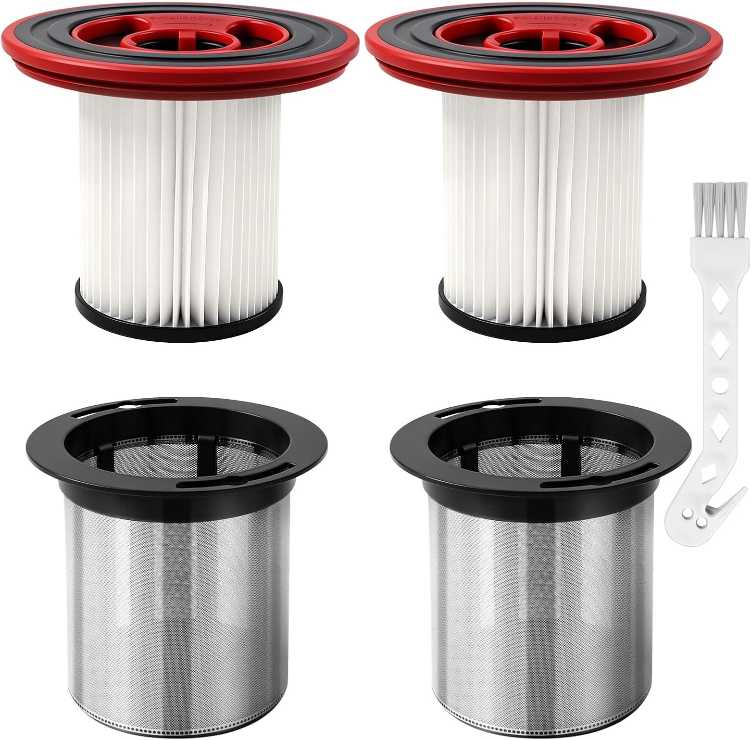 Detalle de ANOMM 5666814 vervangfilters voor Bosch Unlimited 7, wasbaar met RVS-voorfilters