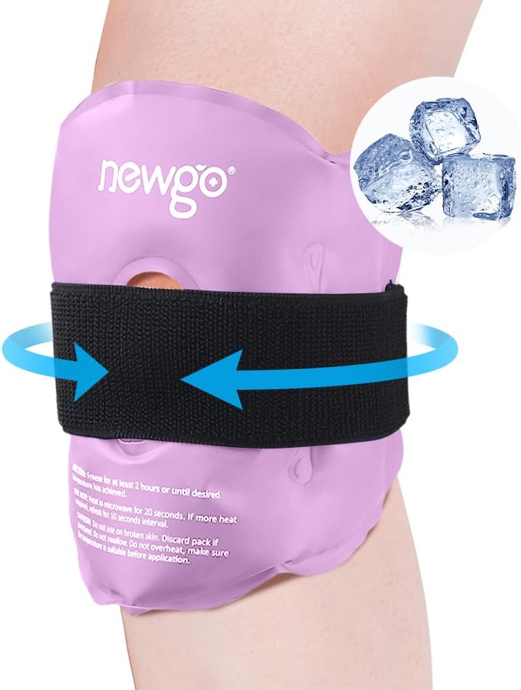 Thumbnail 6 de NEWGO Knee Ice Pack Wrap: Reusable Gel Cold Pack for Knee Injuries