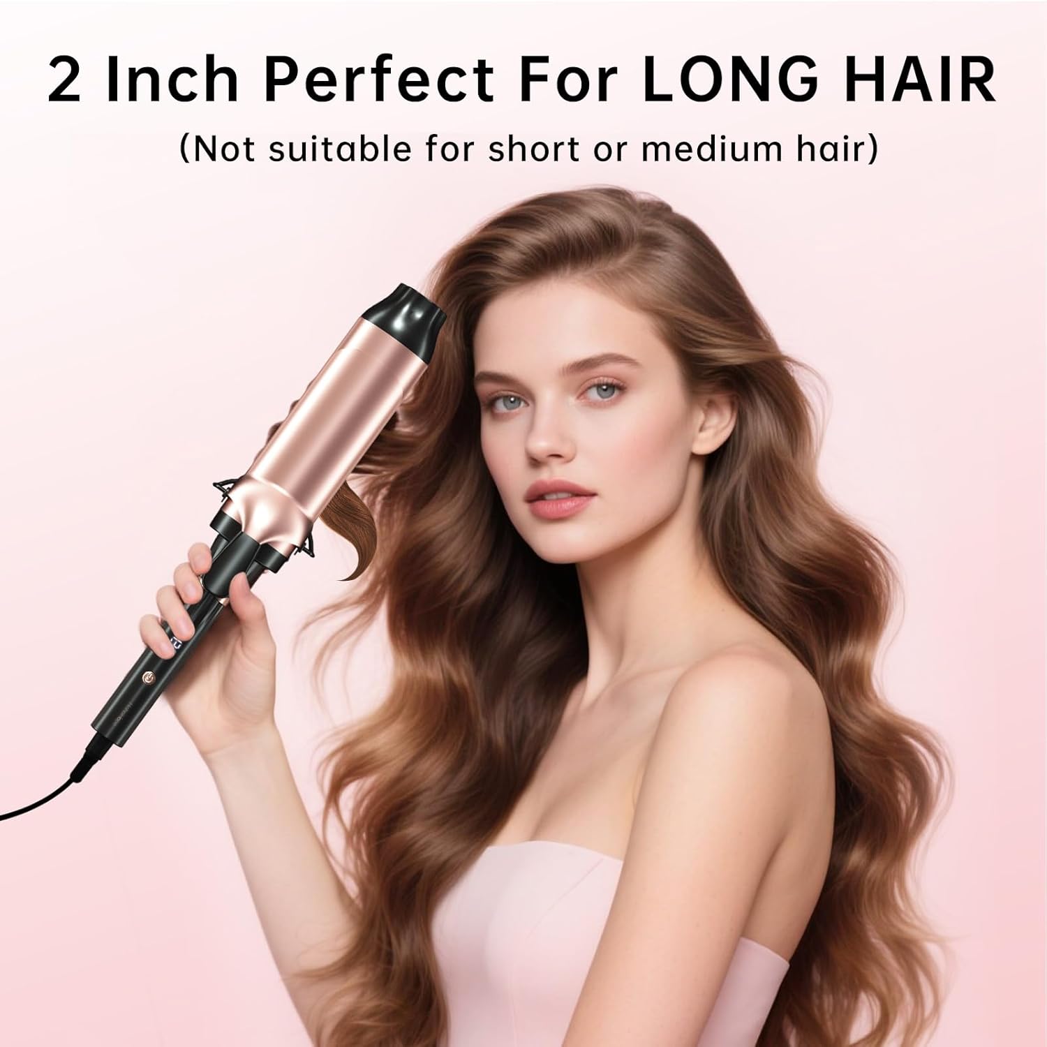 Detalle de Hahahope curling iron, 2-inch barrel