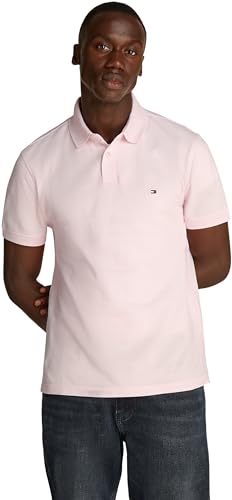 Tommy Hilfiger Polo de Manga Corta Core 1985 Rosa XXL