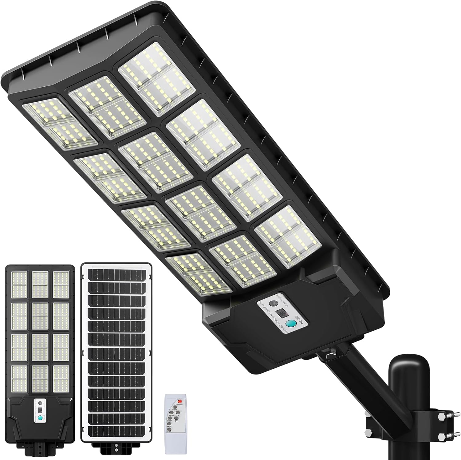 Thumbnail 6 de Lenlun Solar Security Lights Outdoor Motion Sensor: 1500W, 150000LM, IP65 Flood Lamp