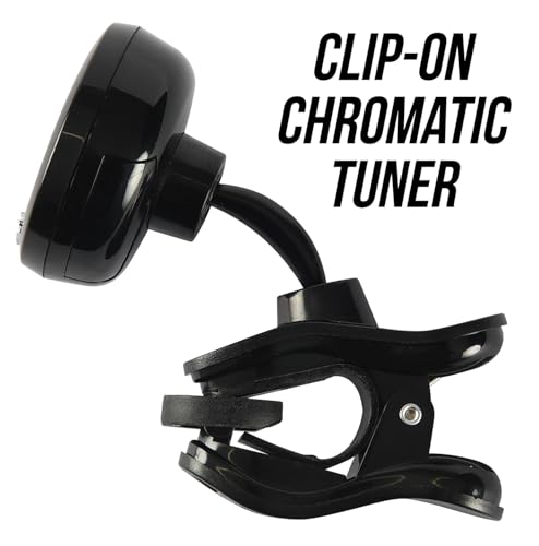 Detalle de Snark SN99X Super Tight All-Instrument Clip-On Tuner (Black) with 360° Rotating Display