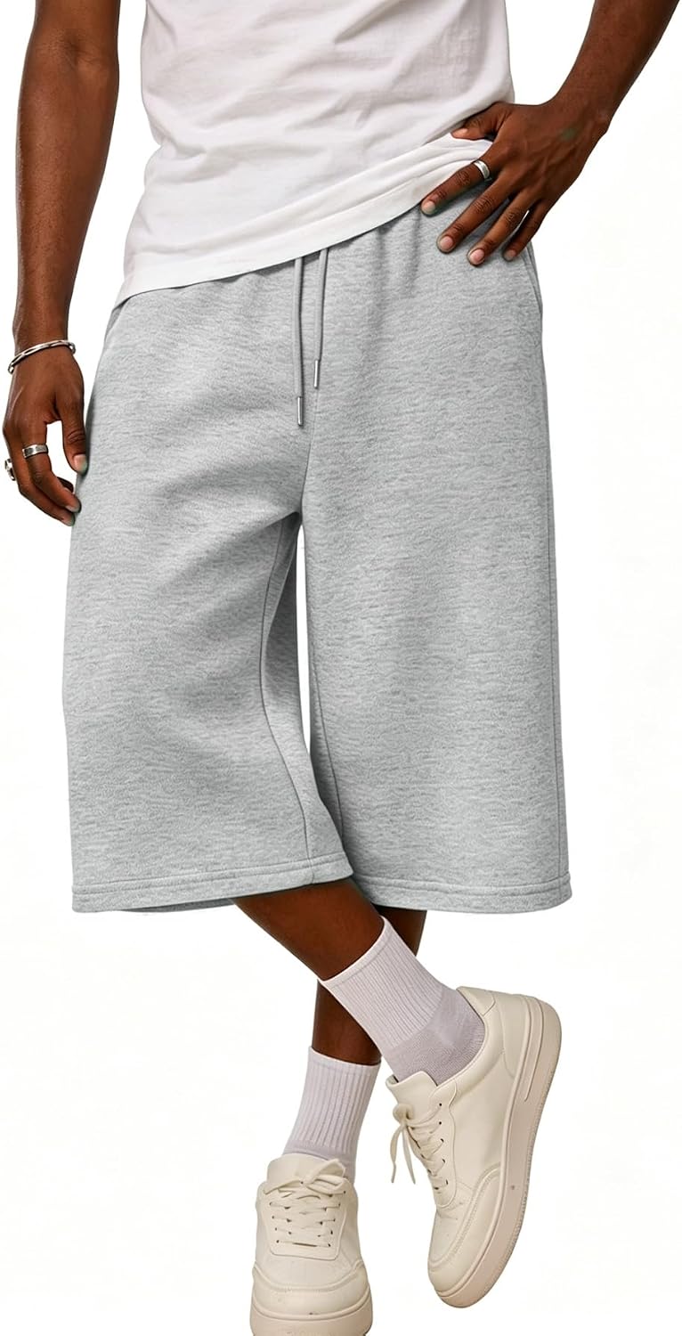 Thumbnail 3 de CLOAKA katoenen 3/4-zomershort voor heren met stretch en trekkoord