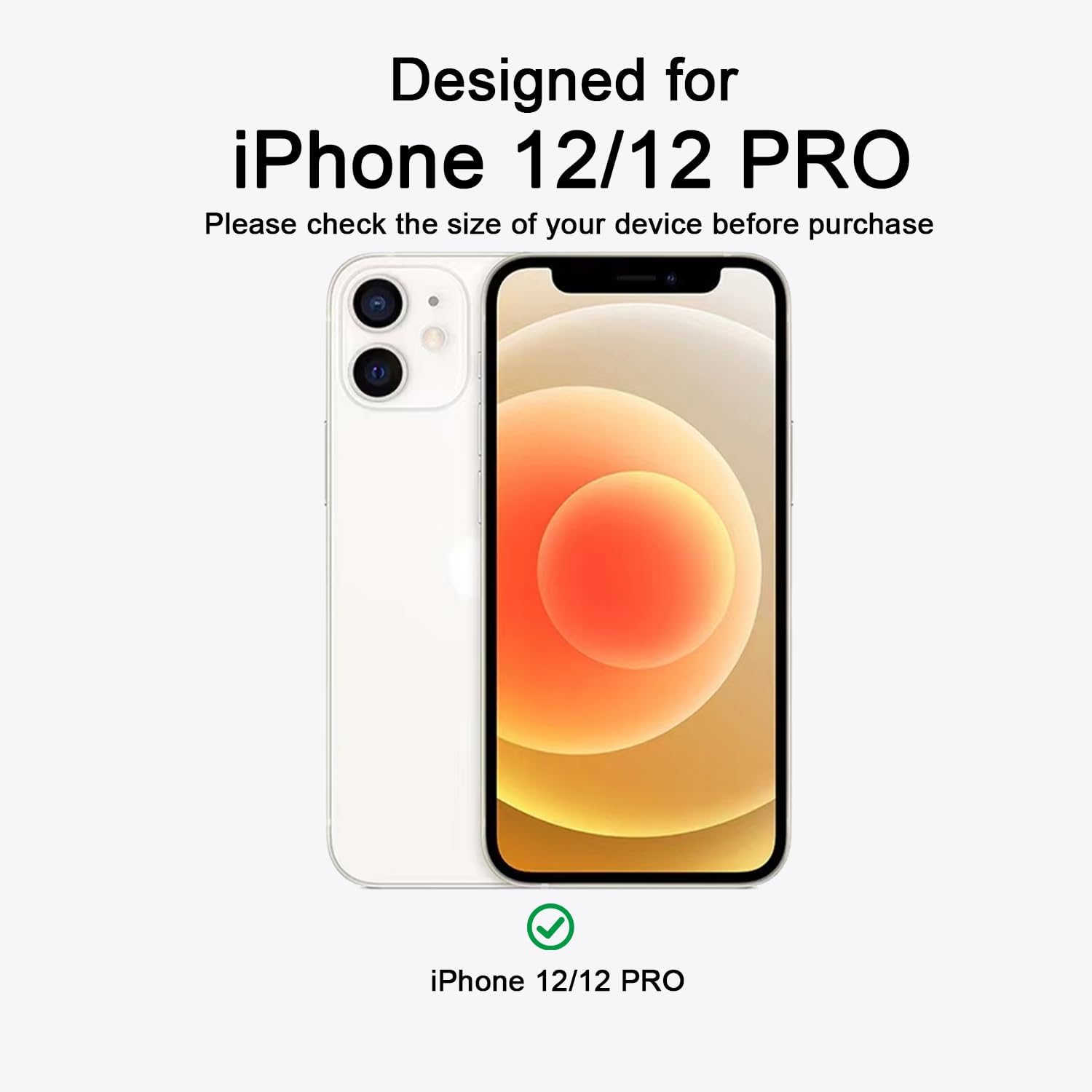 Detalle de EUMADOVE iPhone 12/12 Pro Silicone Case