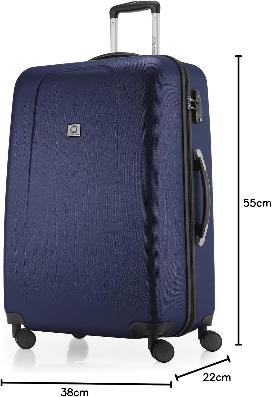 Thumbnail 6 de HAUPTSTADTKOFFER Wedding: Bagaglio a mano rigido TSA ABS 55 cm, 42 L, blu scuro
