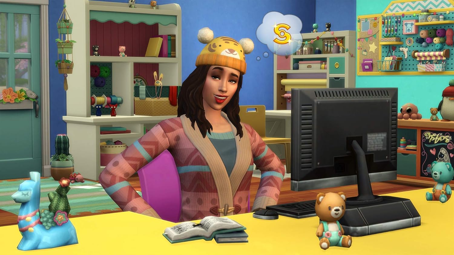 Thumbnail 4 de The Sims 4 Nifty Knitting (SP17) – A crafty little Stuff Pack for PC/Mac