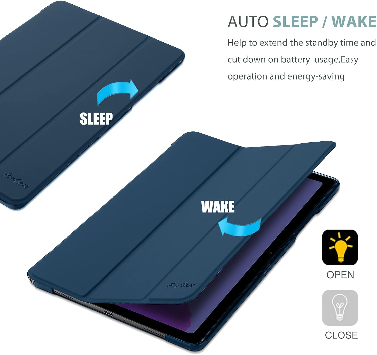 Thumbnail 5 de ProCase Cover for Galaxy Tab A7 10.4 Navy