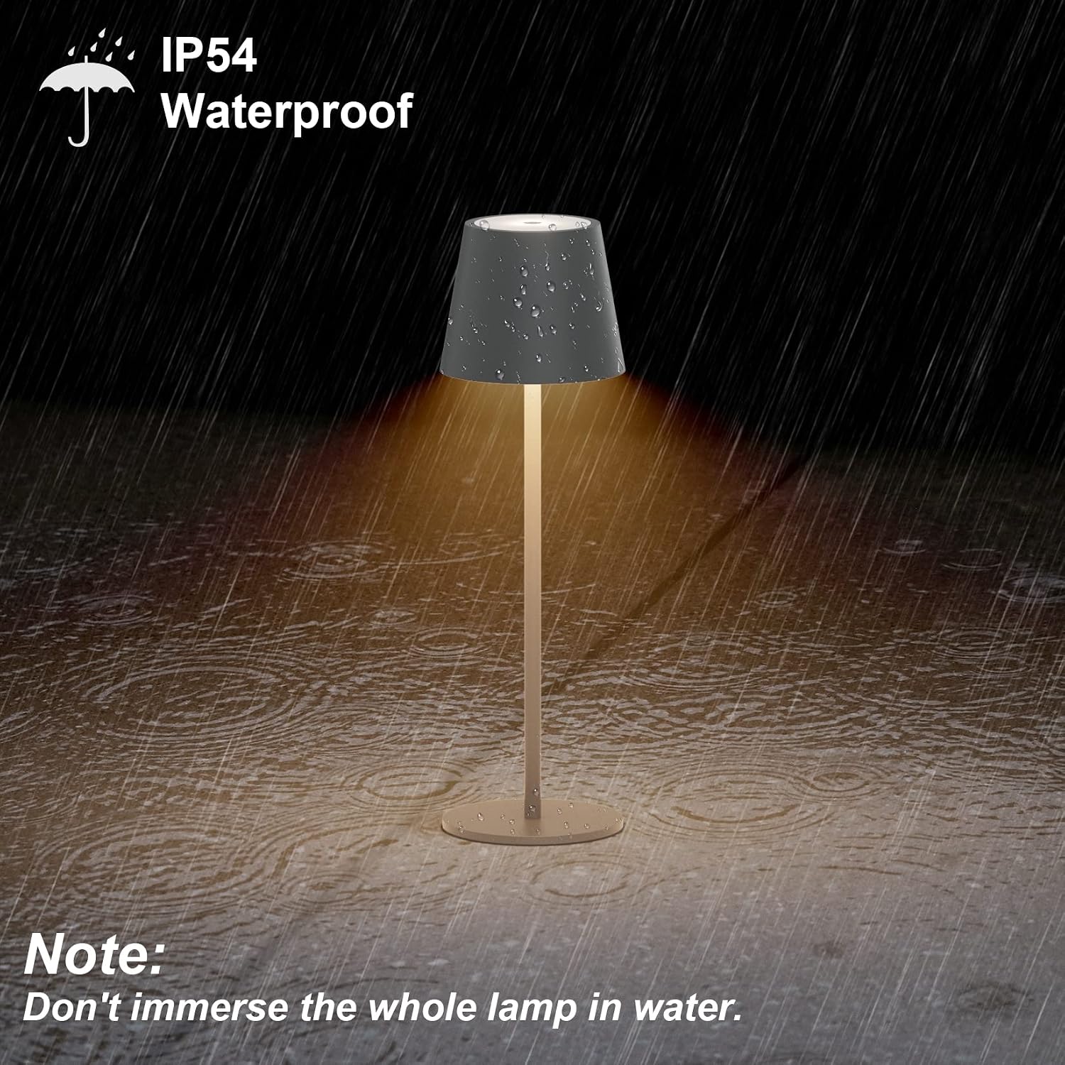 Thumbnail 4 de Klighten Lampe de Table LED Dimmable 4400 mAh