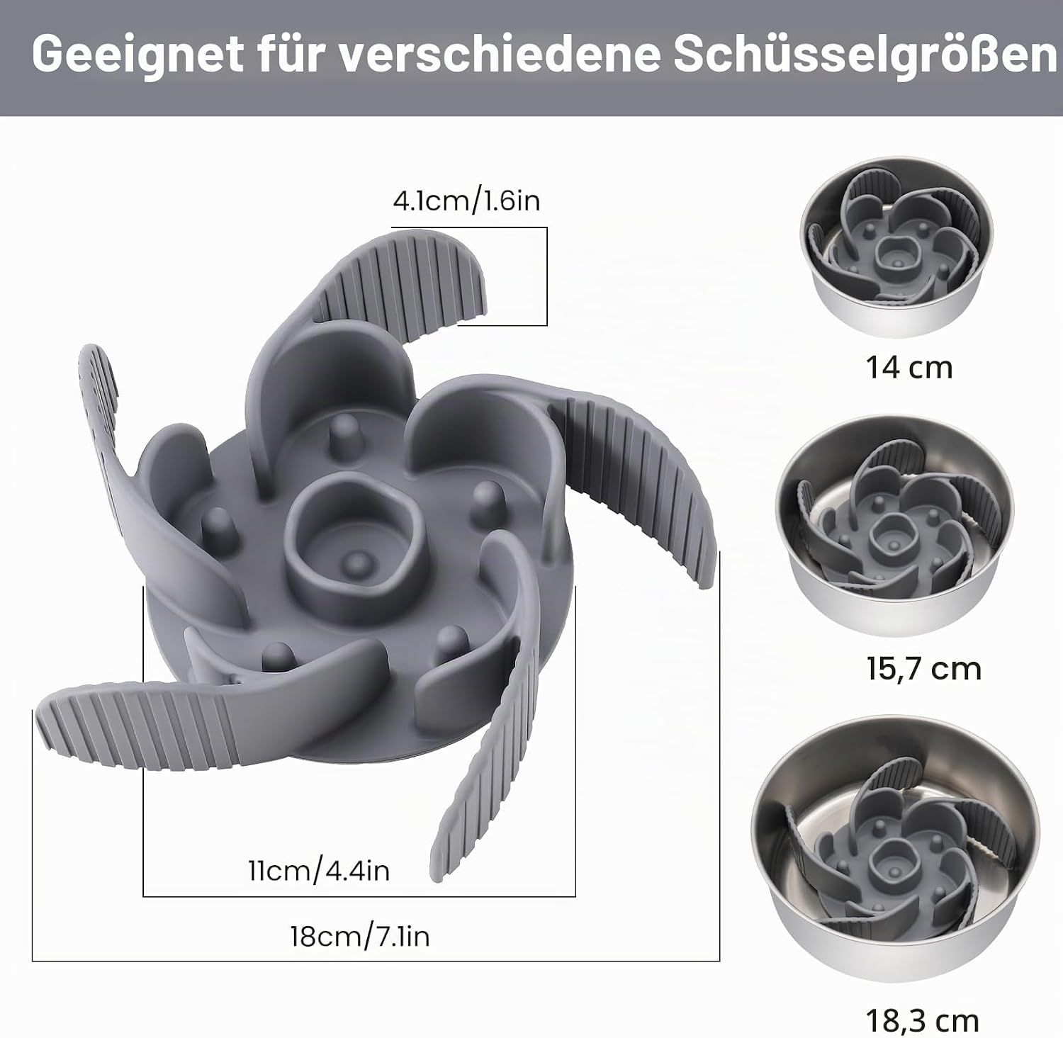 Thumbnail 5 de MateeyLife Anti-Schling-Napf für große Hunde