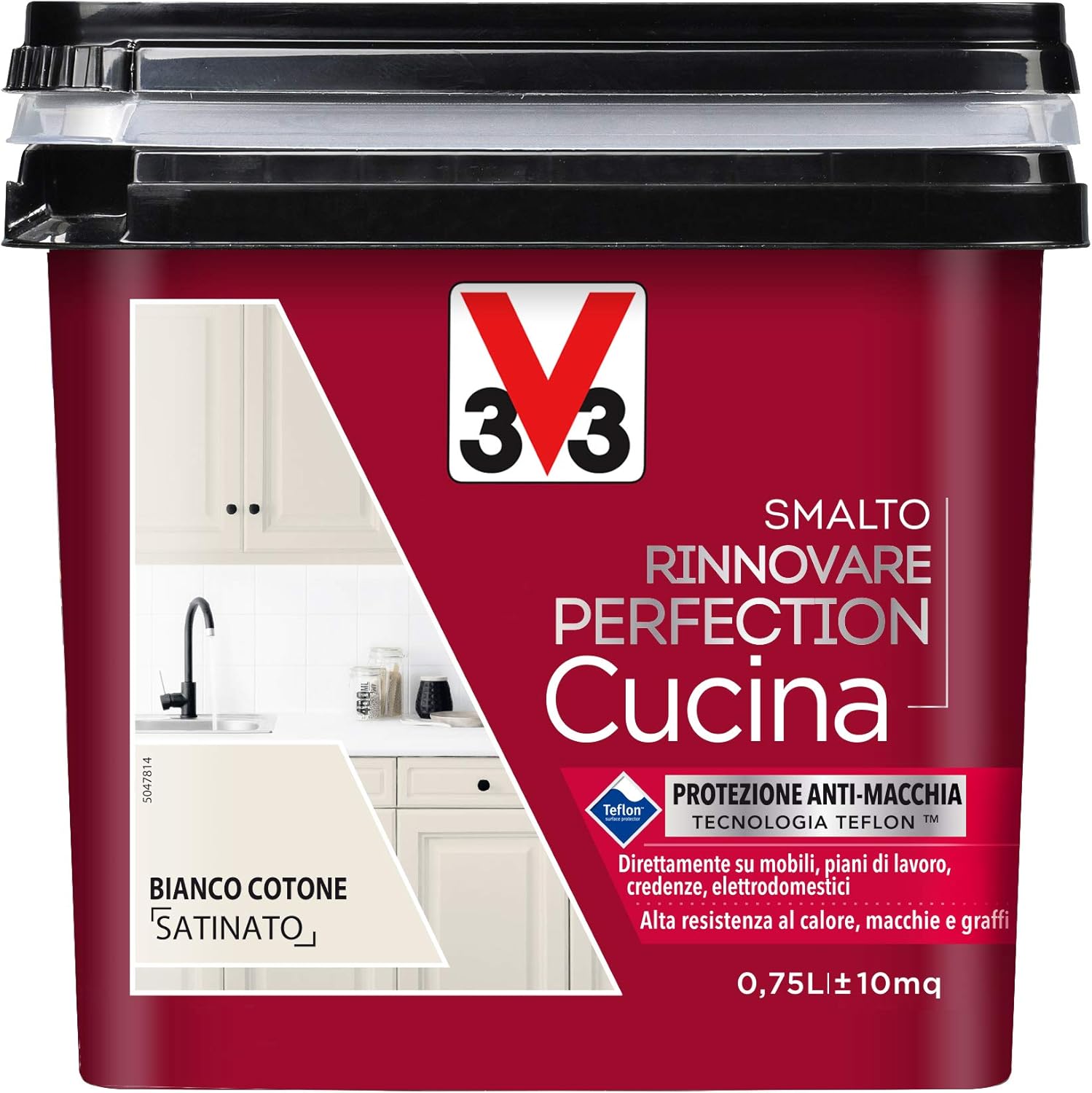Detalle de V33 Smalto Rinnovare Cucina 0,75 L grigio