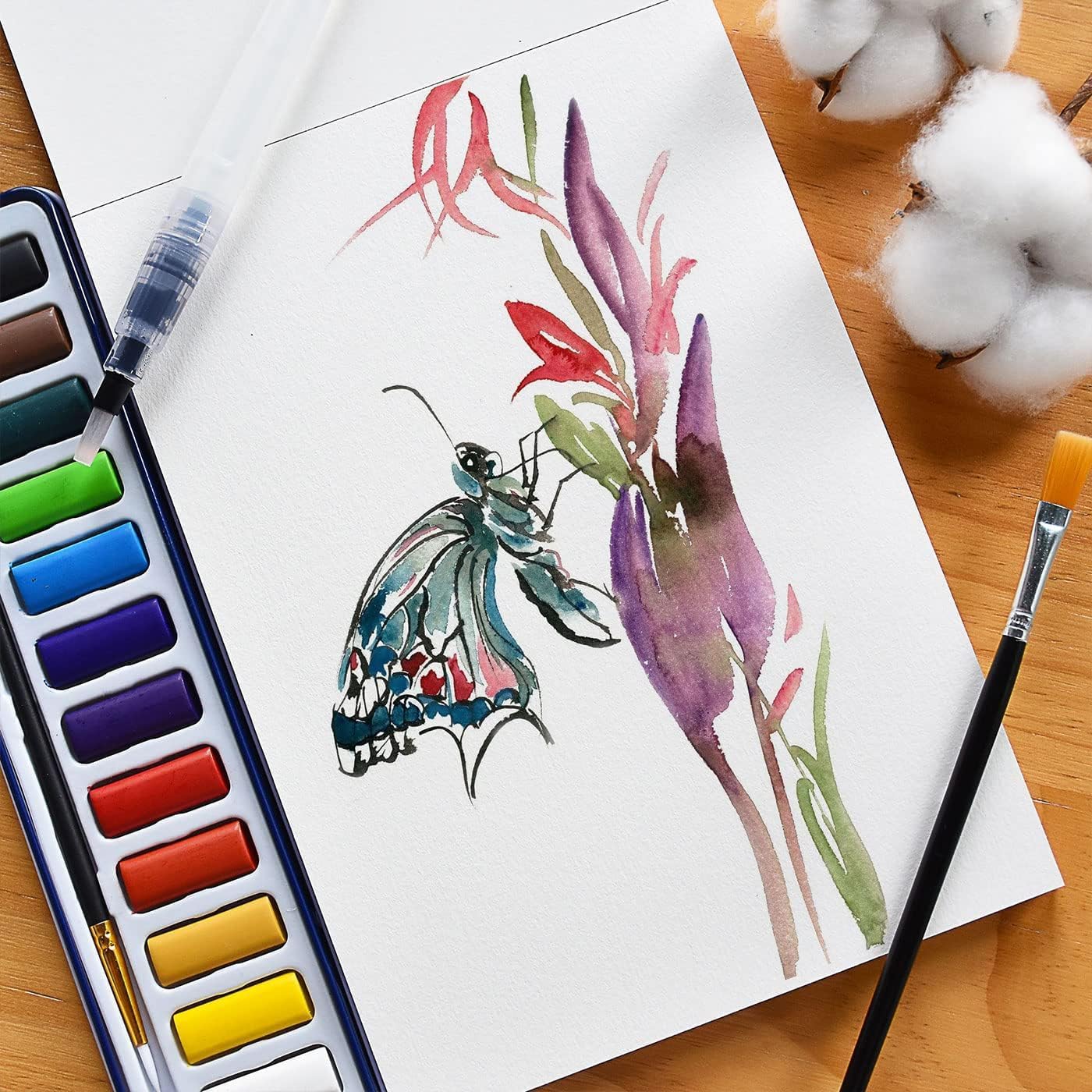 Detalle 2 de STATIONERY ISLAND Watercolour Paper A5 Pad 300gsm