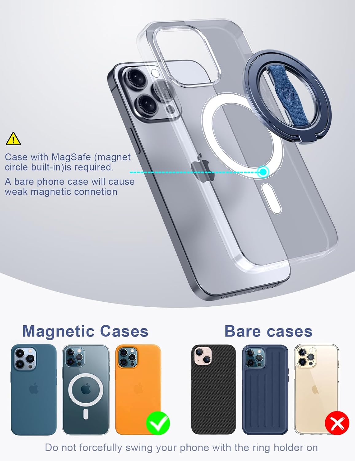 Thumbnail 3 de EWA MagOne 3rd Gen MagSafe Phone Grip Stand
