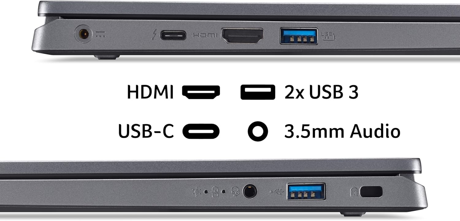 Thumbnail 5 de Acer Aspire 17 A17-51M Laptop with Core i5-1334U, 16GB RAM, 512GB SSD – 17.3" Full HD