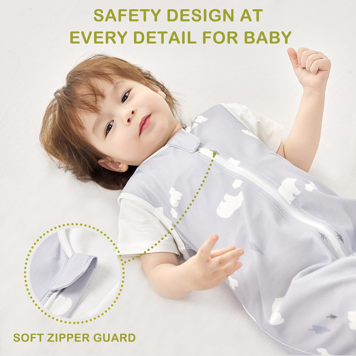 Thumbnail 3 de Nivolltha Super Soft 1 TOG Baby Sleeping Bag