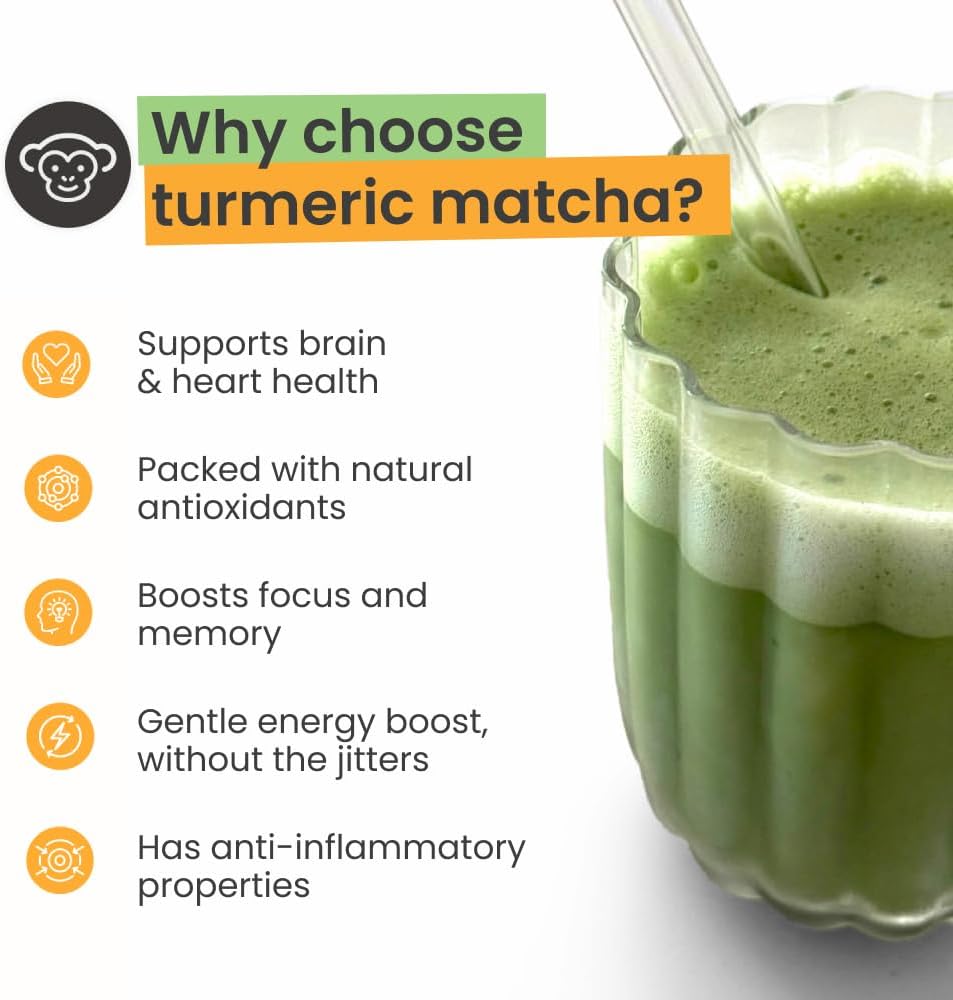 Detalle 2 de PureChimp Ceremonial Grade Matcha Powder 50g 🍵