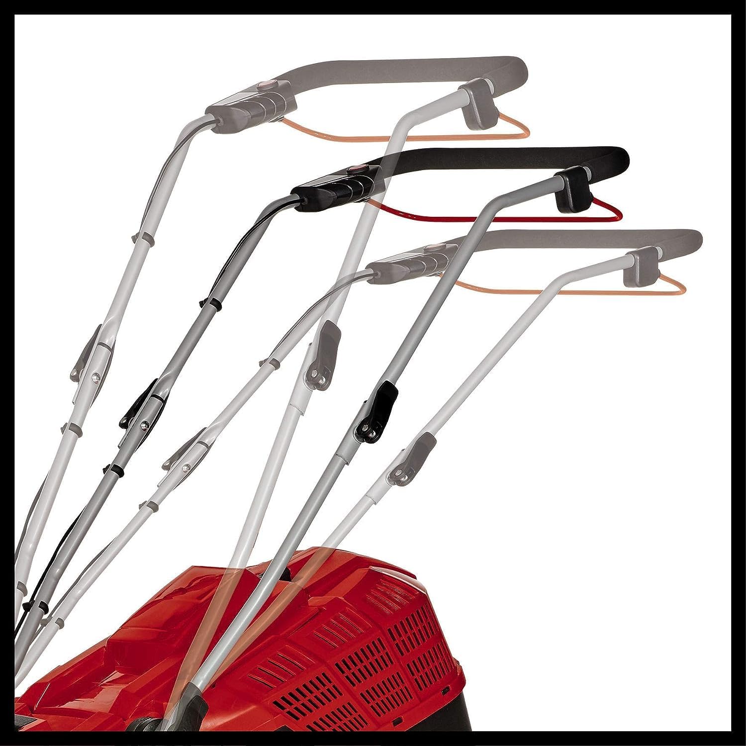 Detalle de Einhell GE-CM 36/43 Li M-Solo – kosiarka akumulatorowa, szerokość 43 cm