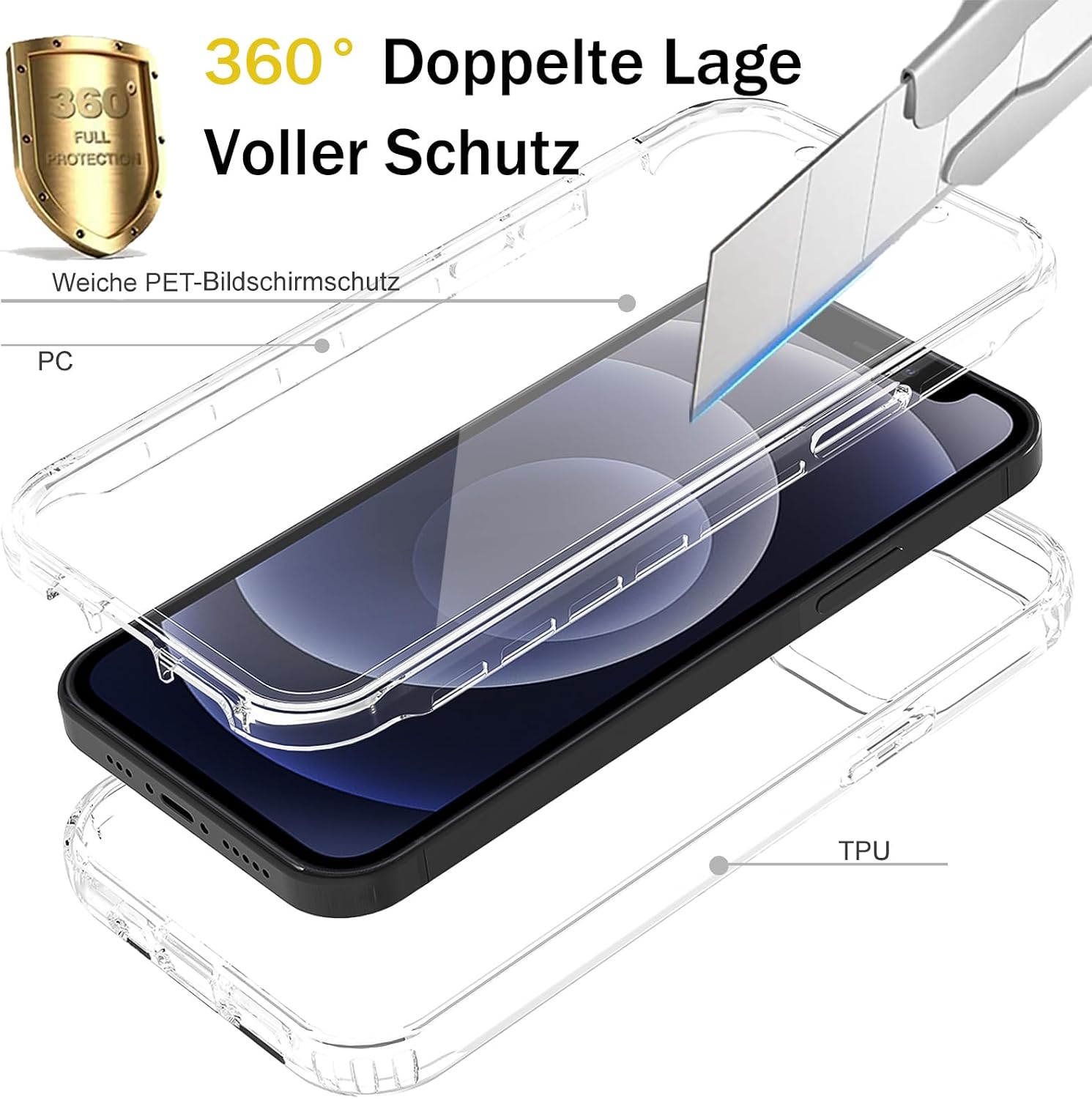 Detalle 2 de Leedia Handyhülle 6,1"