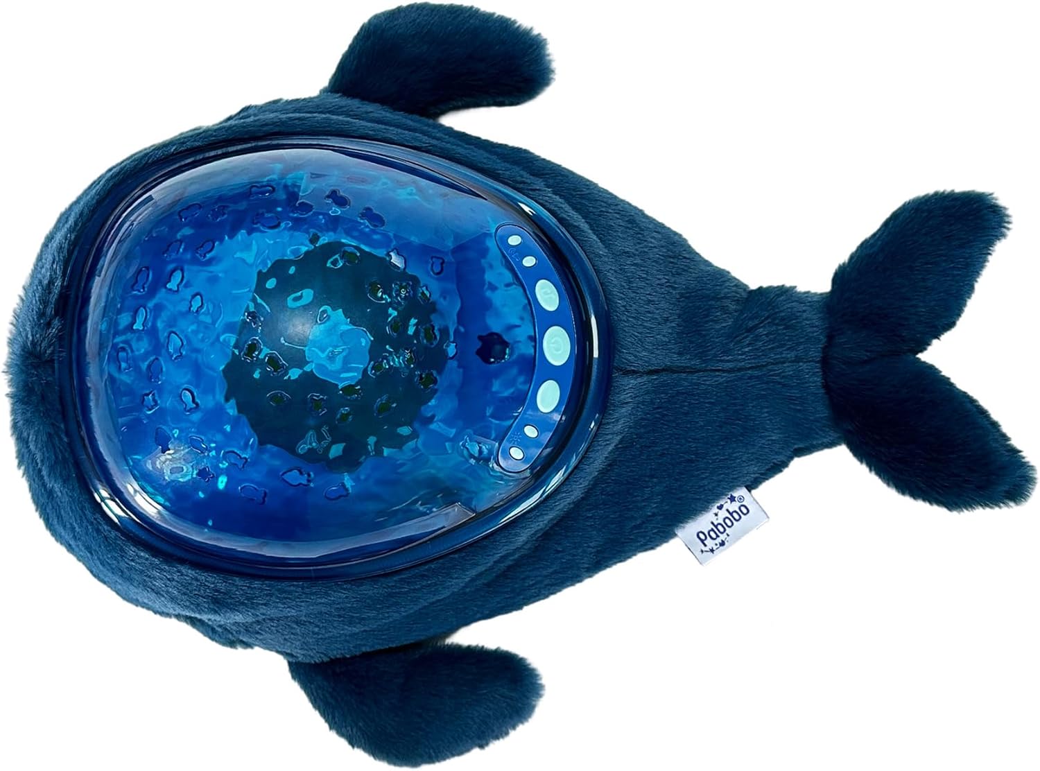 Thumbnail 6 de Pabobo Veilleuse peluche projecteur Baleine Aqua Dream : projections aquatiques, berceuses et bruits blancs
