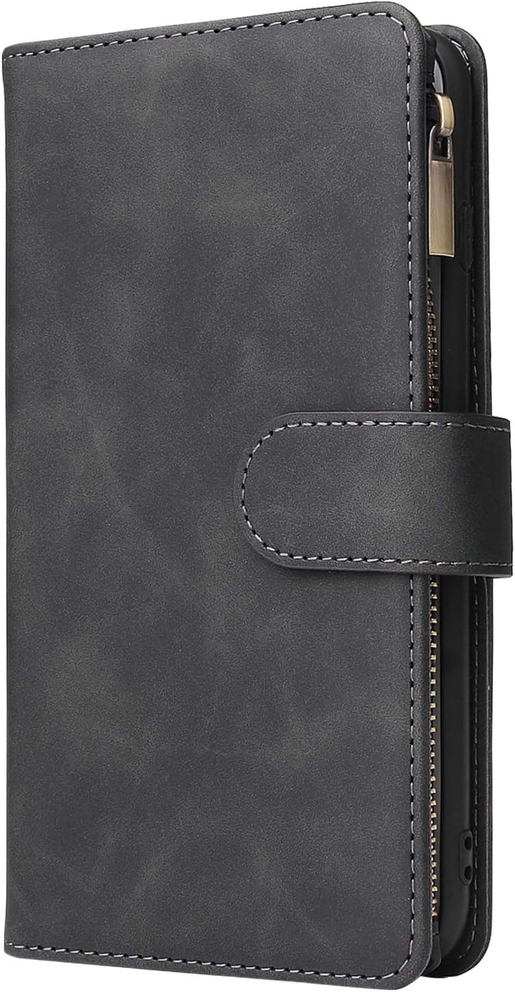 Thumbnail 1 de Asuwish Wallet Case with Tempered Glass Screen Protector for Samsung Galaxy A56 5G