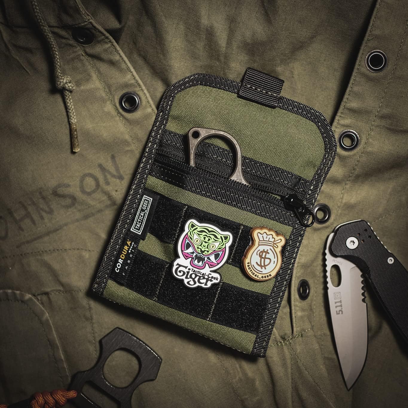 Detalle 2 de TACTICAL_GEEK BG06 3D PVC Patch