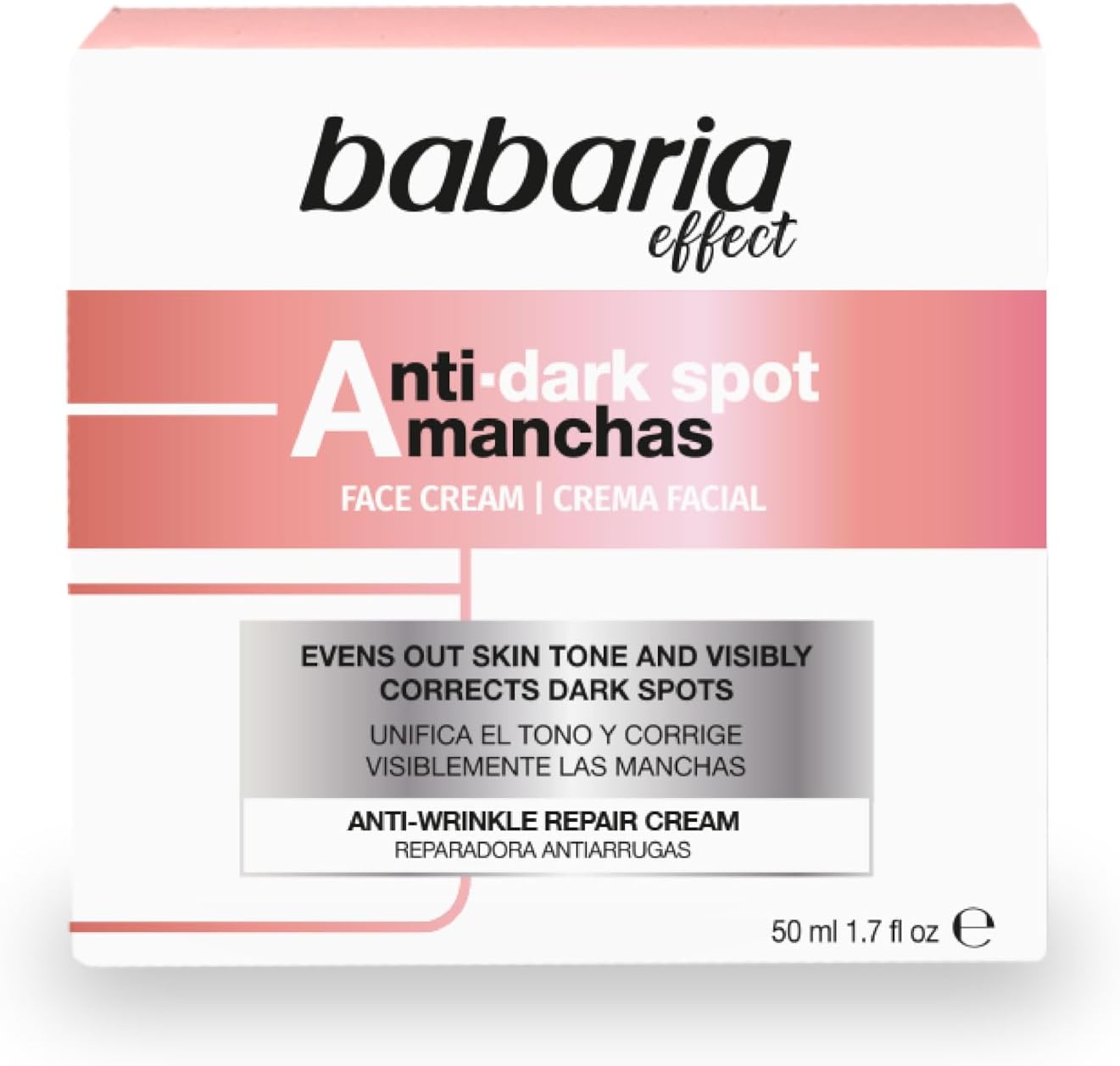 Detalle de Babaria Crema Intensiva Antimanchas nattkräm med nyponolja och silanol, 50 ml