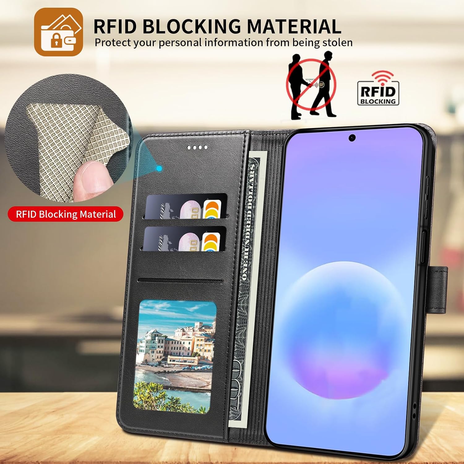 Detalle de WAURZ Coque Samsung Galaxy A57 5G, 2 vitres