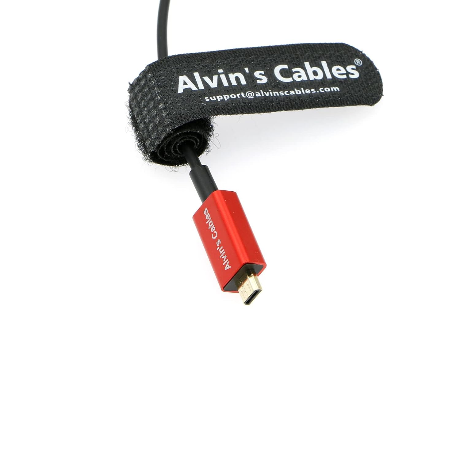 Detalle 2 de Alvin’s Cables 2.1 Micro‑HDMI to HDMI 48Gbps cable