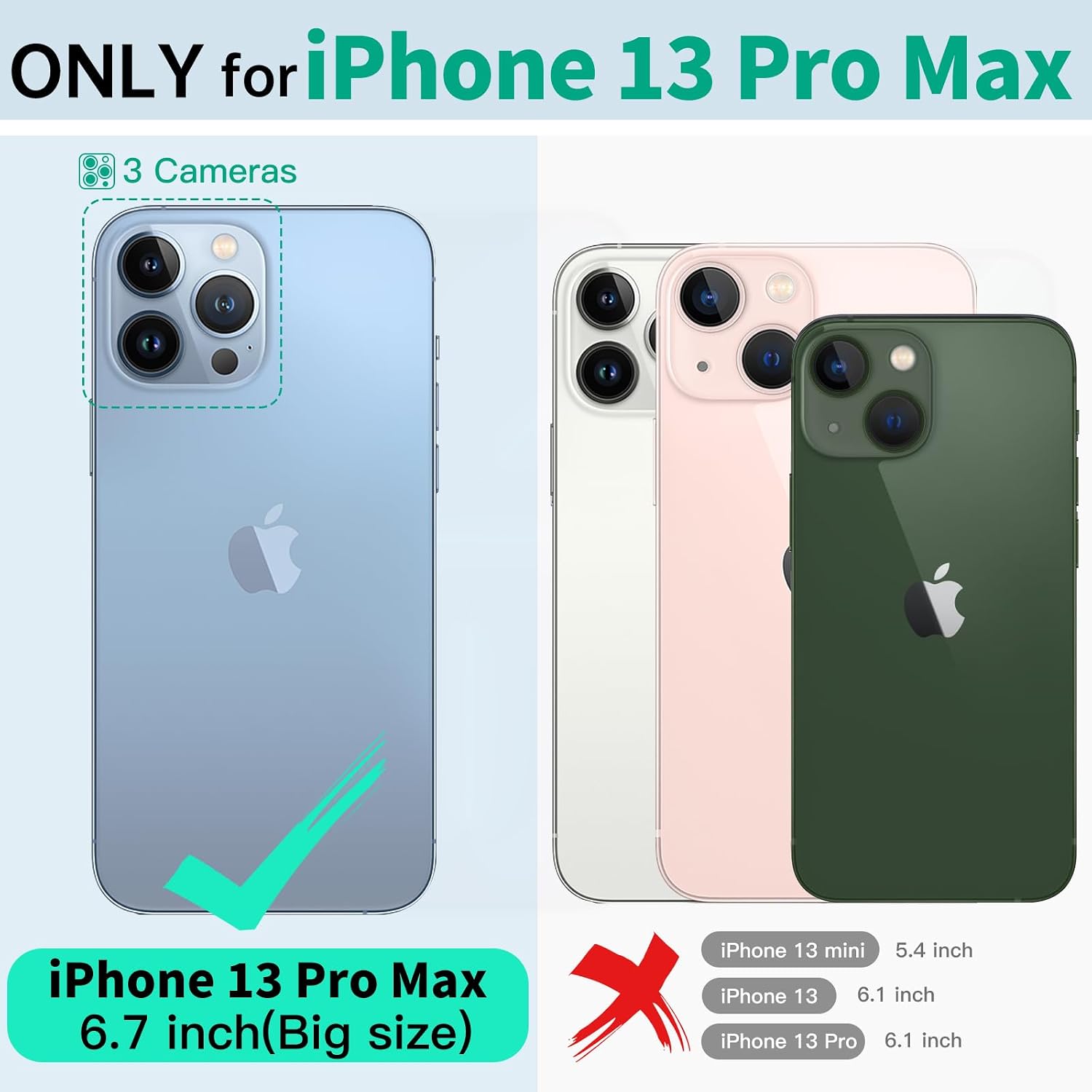 Detalle 2 de Beeasy iPhone 13 Pro Max Waterproof Case 6.7