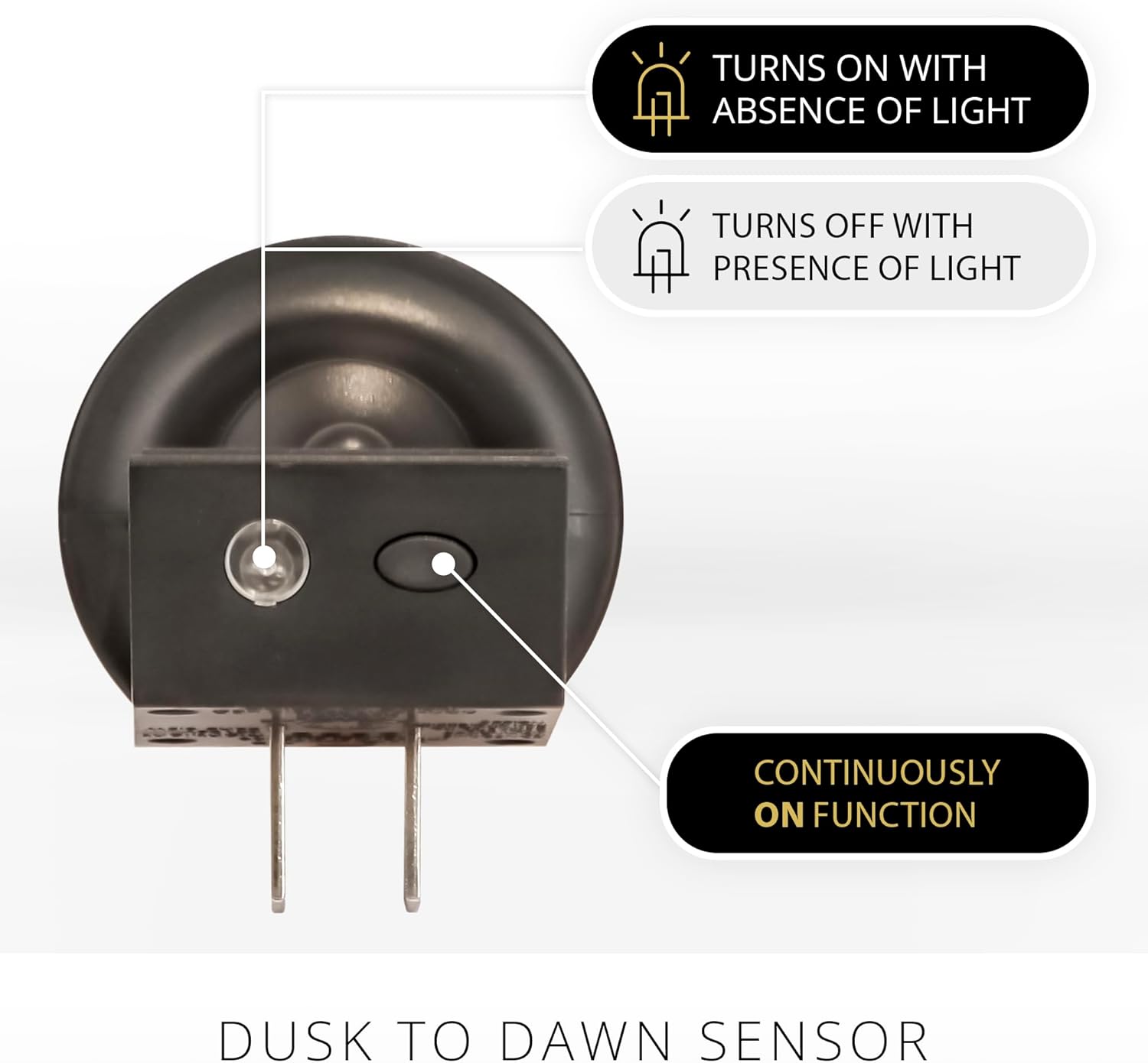 Detalle de Luminara 997375 Flameless Candle Nightlight with Dusk-to-Dawn Sensor