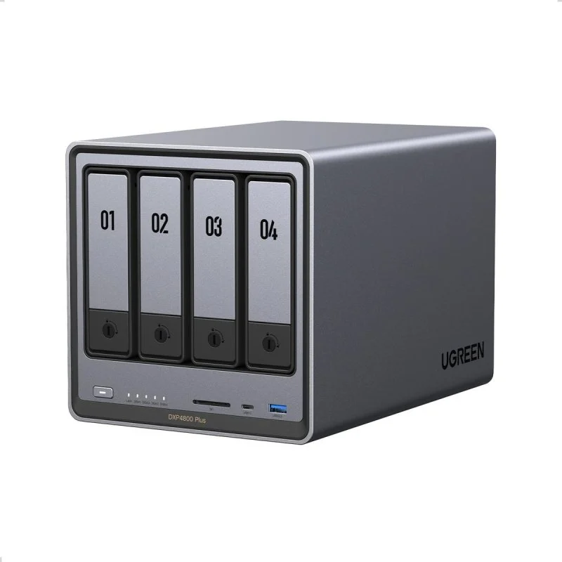 Detalle de UGREEN NASync DXP4800 Plus NAS 112 TB, 8 GB DDR5
