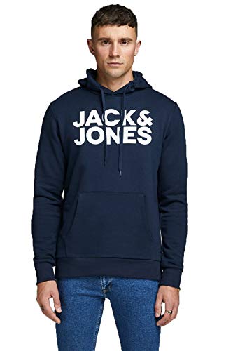 Detalle de JACK & JONES Jjecorp Logo Sudadera con capucha M