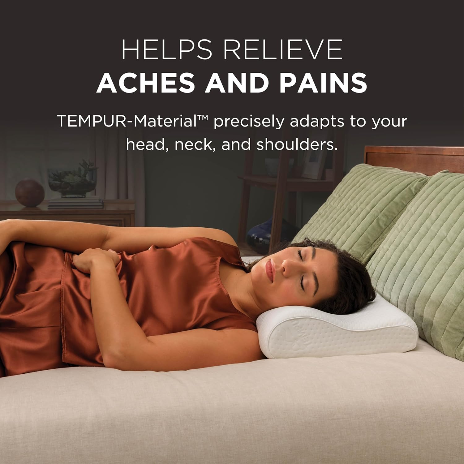 Thumbnail 2 de Tempur-Pedic TEMPUR-Ergo Neck Pillow (Large Profile) — White