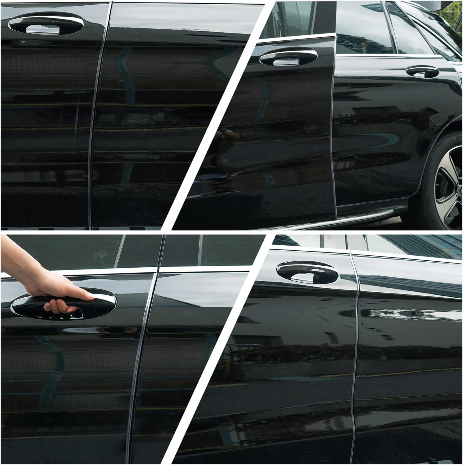 Detalle de MRCPRIAN Transparent Widen Car Door Edge Protector