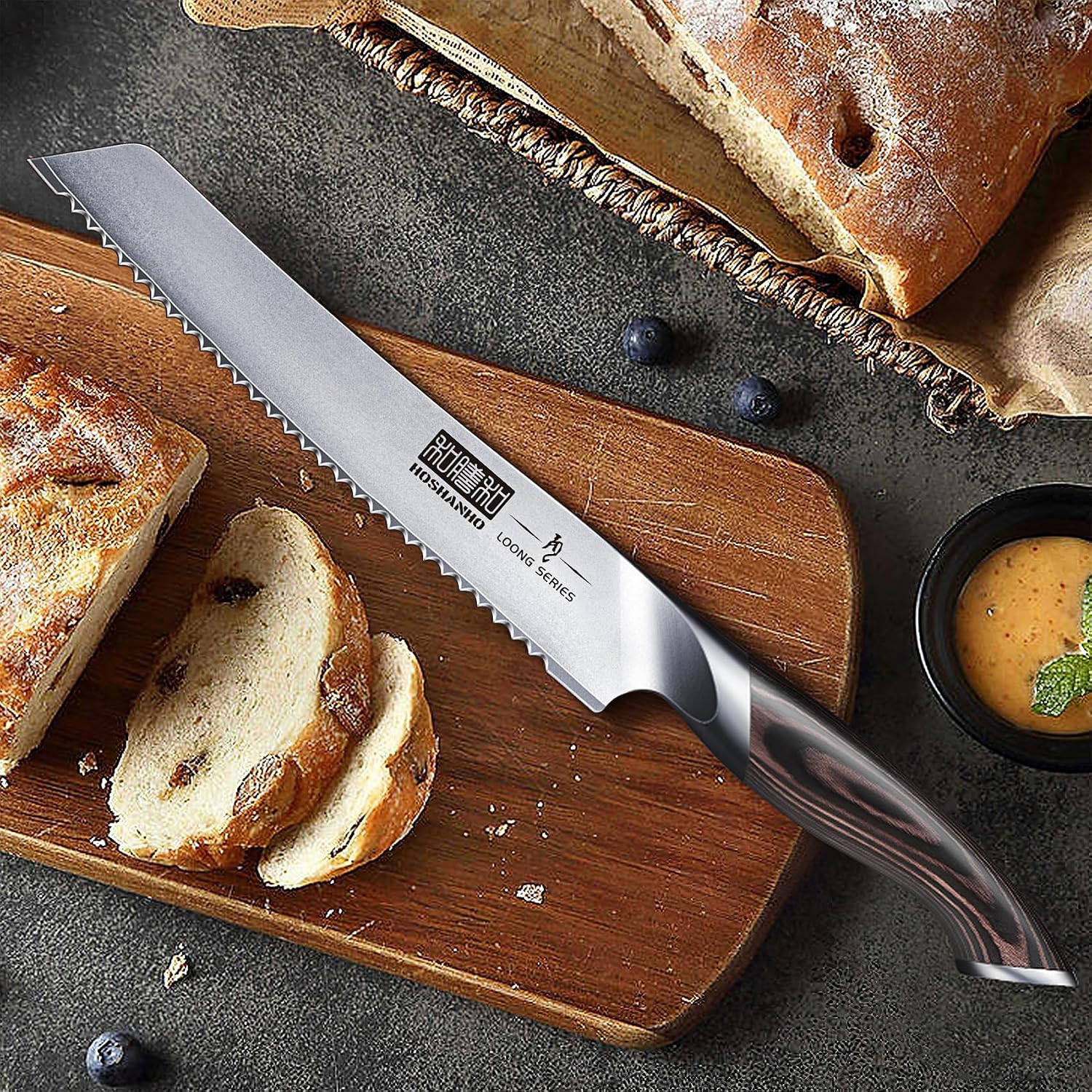 Detalle 2 de HOSHANHO Bread Knife 8-Inch