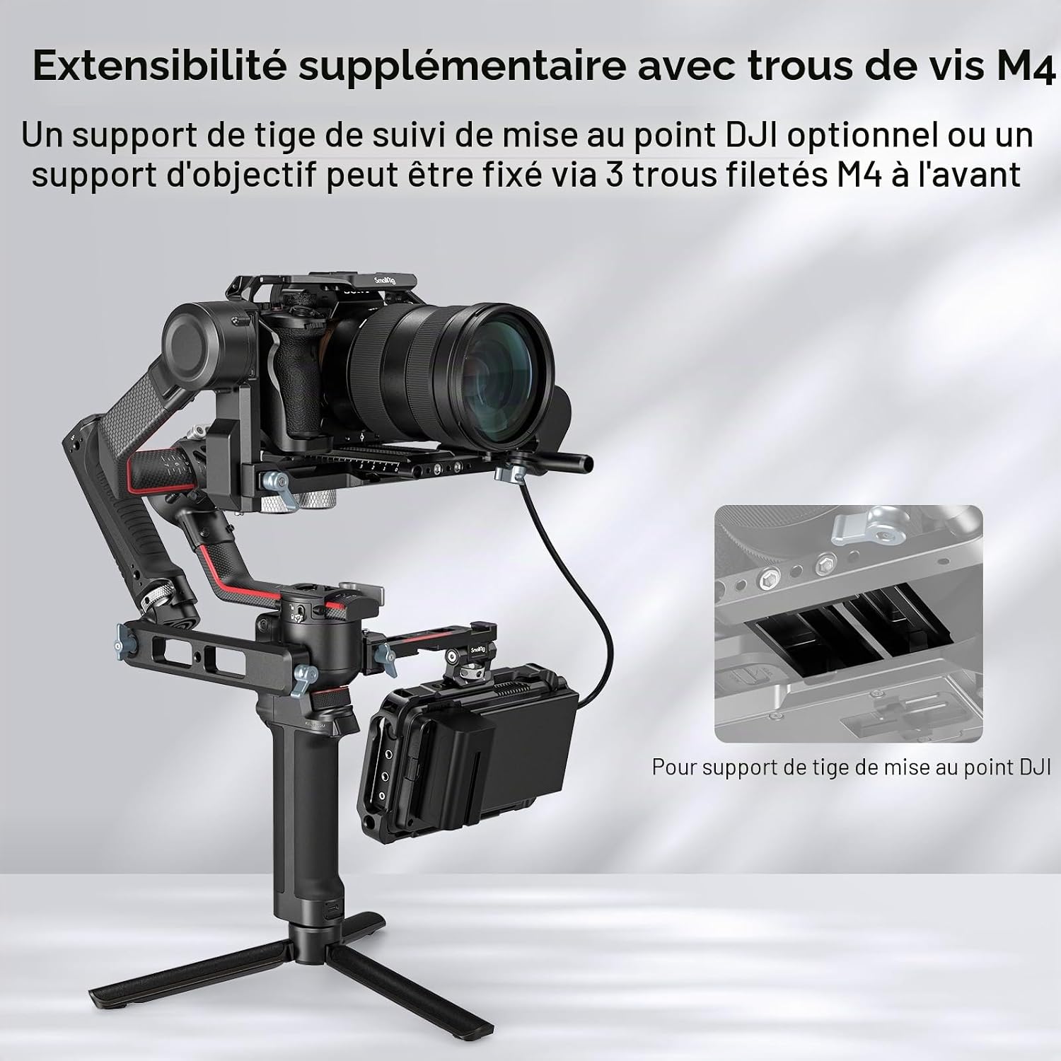 Thumbnail 5 de SMALLRIG 3158B plaque de dégagement rapide