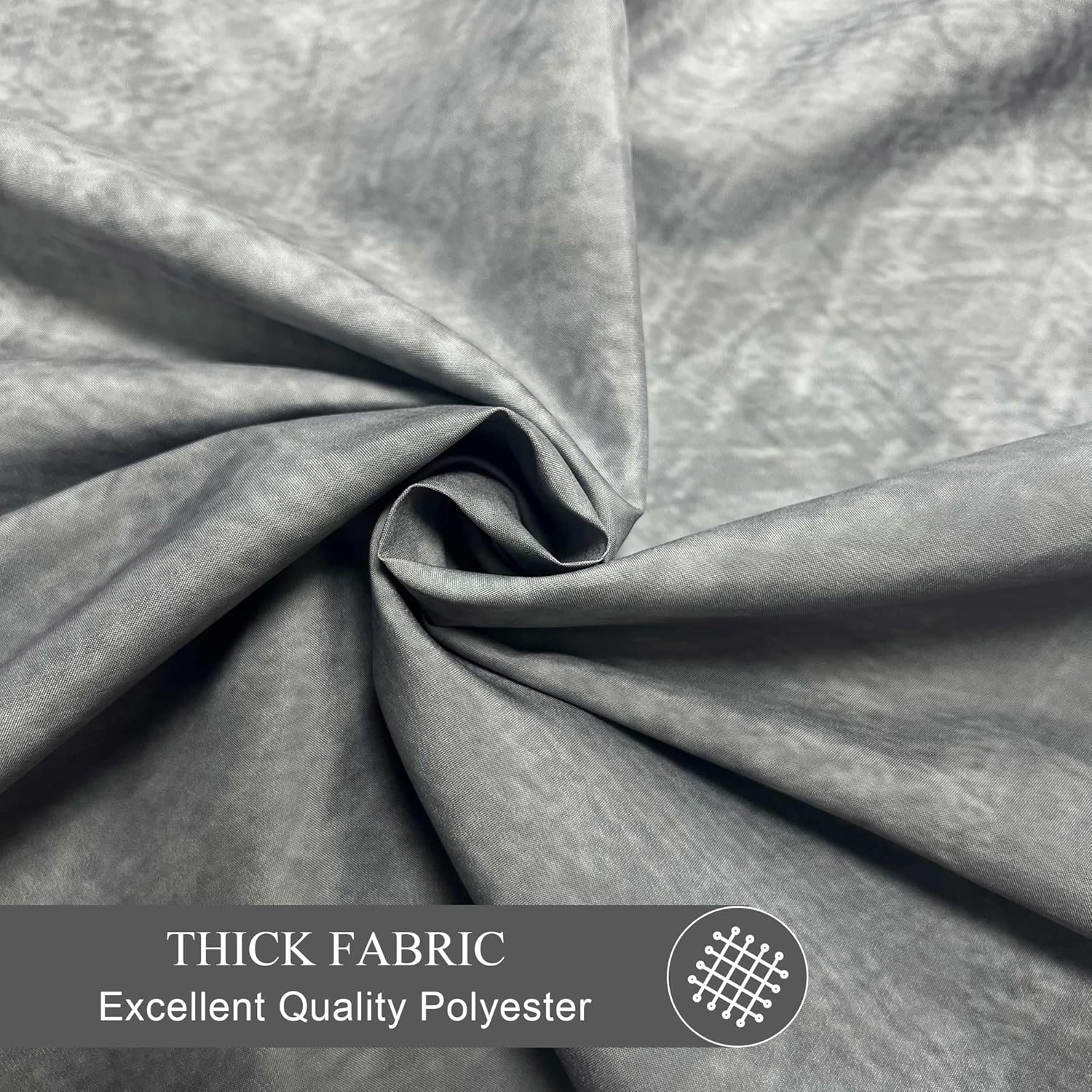 Thumbnail 2 de Kavier Abstract Gray Professional 8x10ft (2.4x3m) Photography Backdrop with Roller Pocket