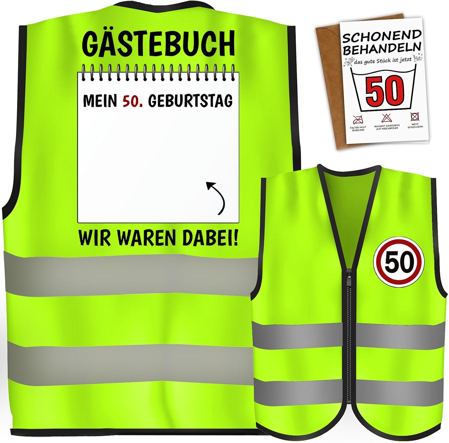 Detalle de Giftota 18-90 Geburtstagsweste 65 cm 🎉