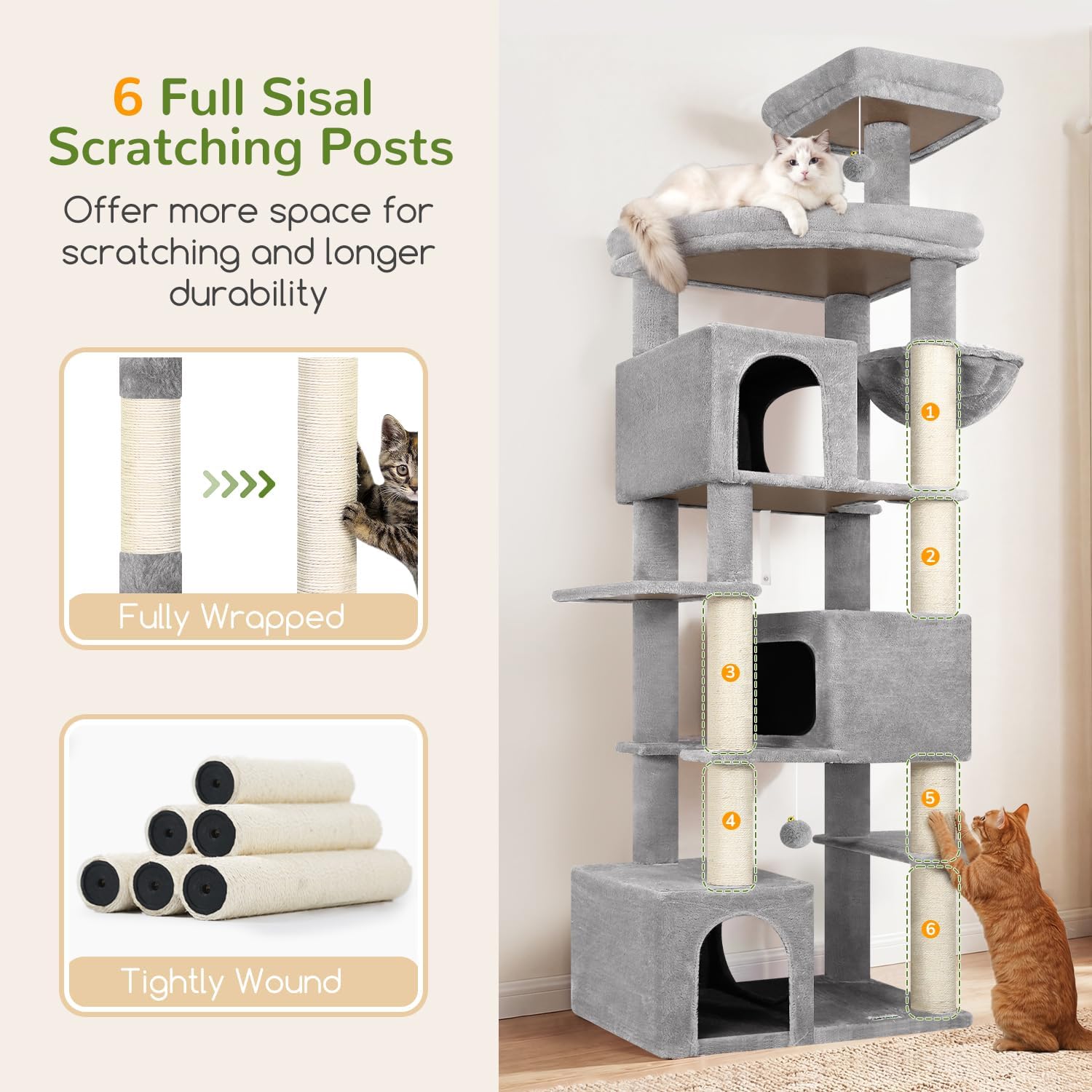 Detalle de Globlazer Cat Tree S80