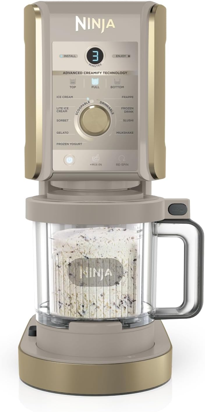 Detalle de Ninja CREAMi Deluxe NC502EUSTGD 2 Behälter