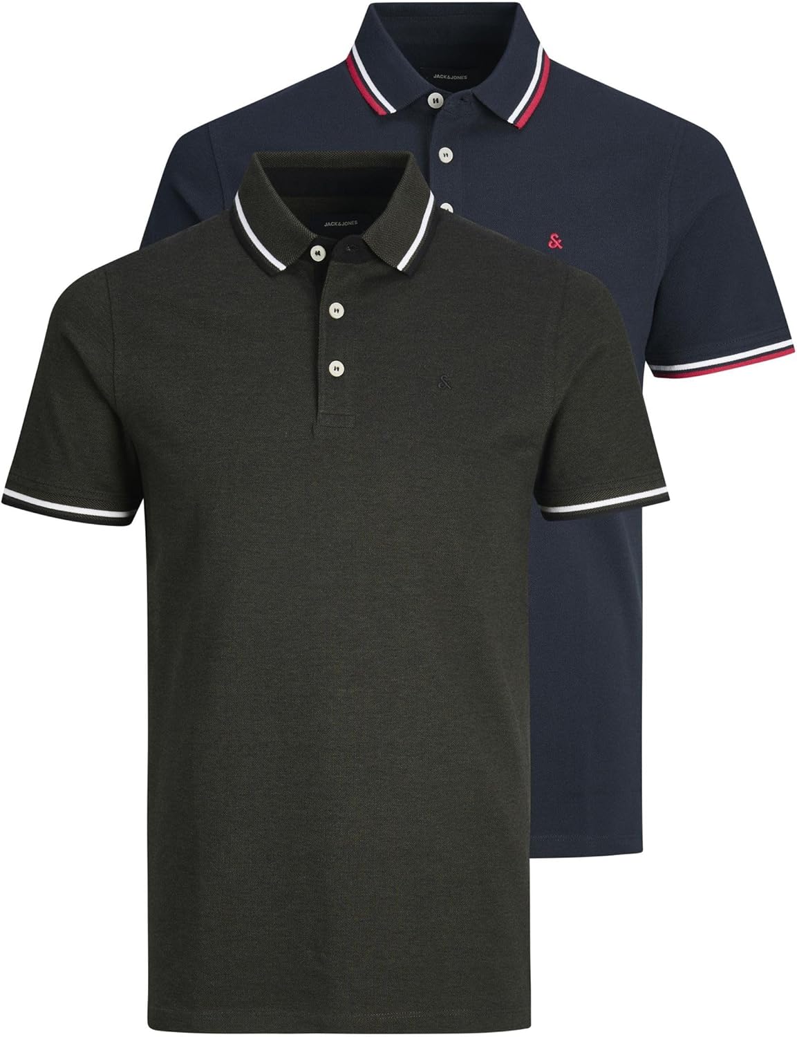 Thumbnail 6 de JACK & JONES Polo 2-Pack Plain Shirt Collar Polo